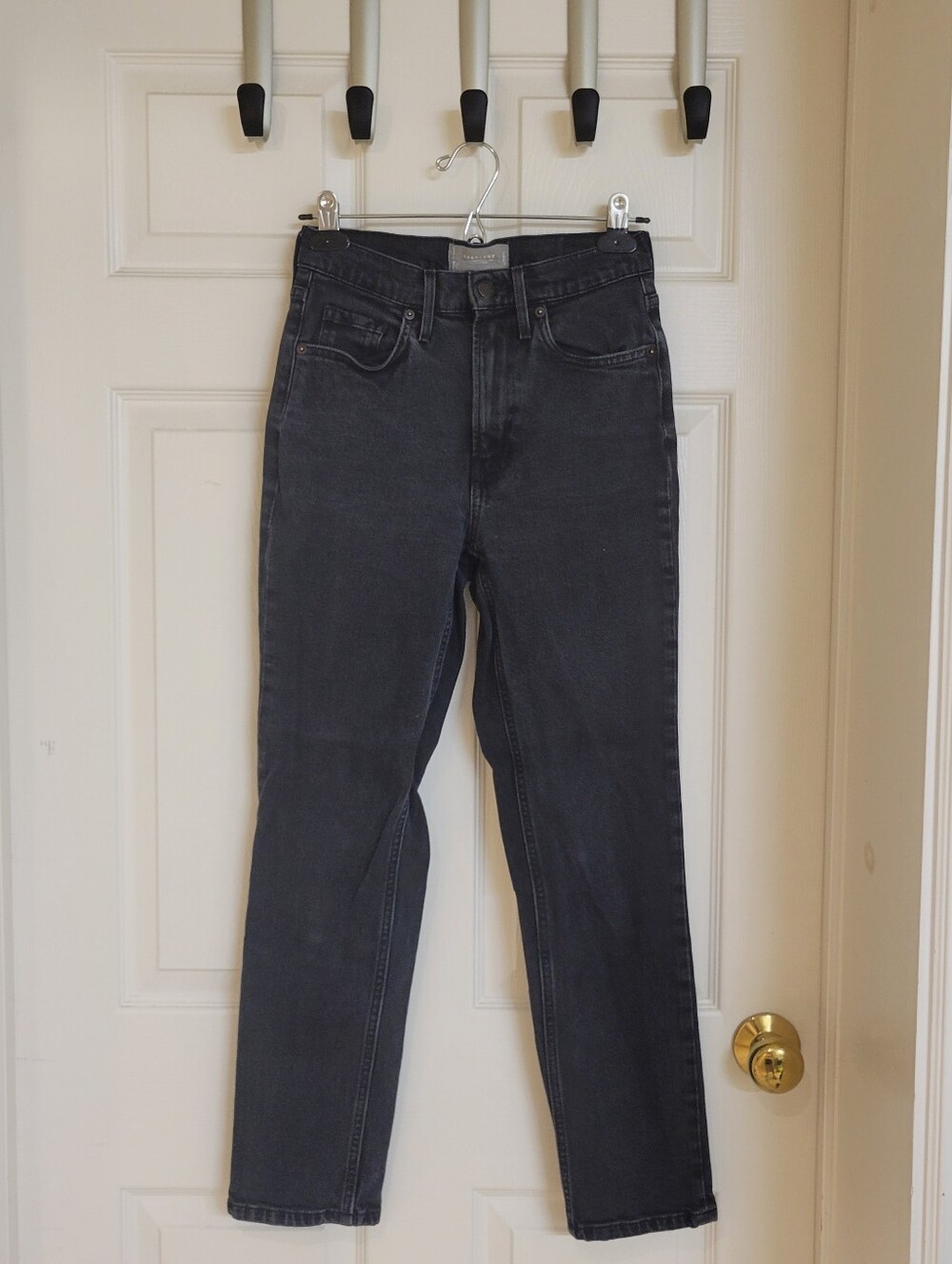 Everlane Washed Black Cheeky Jean Size 24